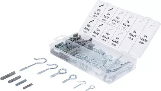 Hook and Plug Assortment 125 pcs.
