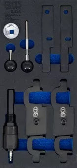 Tool Tray 1/3: Engine Timing Tool Set for Porsche Panamera, Cayenne V8 8 pcs.