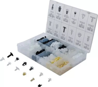 Automotive Clip Assortment for Peugeot, Citroen 345 pcs.