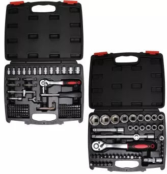 Socket Set 6.3 mm (1/4") / 12.5 mm (1/2") Drive 174 pcs.