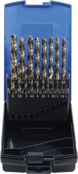 Twist Drill Set HSS-G M35 Cobalt Steel 1 - 10 mm 19 pcs.