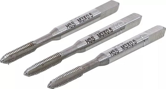 Tap Set Starter, Plug, Bottoming Tap HSS-G M3 x 0.5 3 pcs.