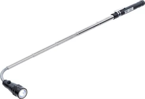 Extendable LED Flashlight with Magnetic Pick Up Tool "2-IN-1"