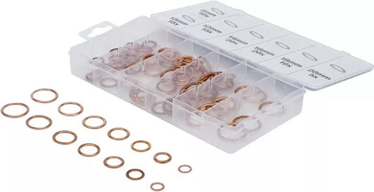 O-Ring Assortment Copper Ø 6 - 20 mm 95 pcs.