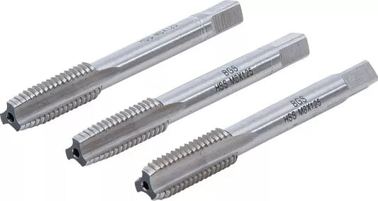 Tap Set Starter, Plug, Bottoming Tap HSS-G M8 x 1.25 3 pcs.