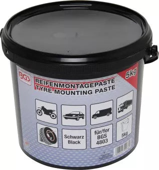 Tyre Fitting Grease black 5 kg