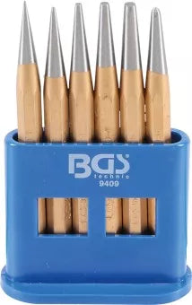Drift Punch / Center Punch Set 120 mm 1 - 5 mm 6 pcs.