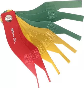 Brake Lining Wear Indicator Set Aluminium 8 pcs.