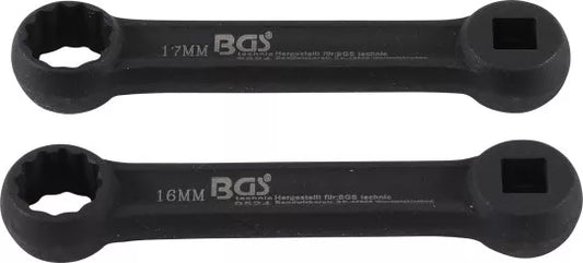 Engine Mounting Ring Spanner Set for Mercedes-Benz 2 pcs.