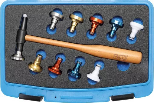 Hammer Set with Interchangeable Heads Ø 28 mm 11 pcs.