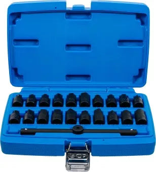 Special Oil Drain Socket Set 10 mm (3/8") 21 pcs.