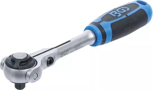 Reversible Ratchet with Ball Head 6.3 mm (1/4")