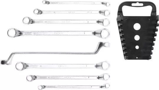 Double Ring Spanner Set offset 6 x 7 - 20 x 22 mm 8 pcs.