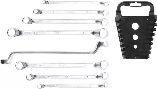 Double Ring Spanner Set offset 6 x 7 - 20 x 22 mm 8 pcs.