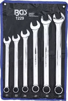 Combination Spanner Set extra long 21 - 32 mm 6 pcs.