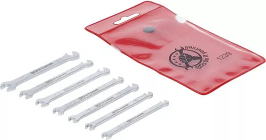 Double Open End Spanner Set mini version 3 - 5.5 mm 7 pcs.