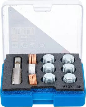 Repair Kit for Oil Drain Thread M15 x 1.5 mm