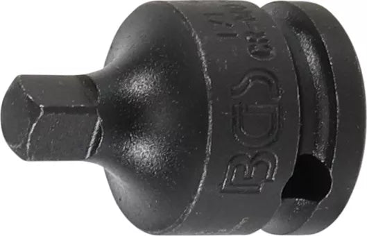 Impact Socket Adaptor internal square 10 mm (3/8") - external square 6.3 mm (1/4")