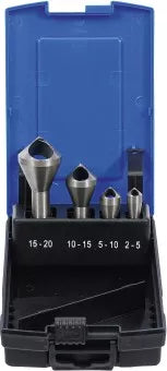 Countersink Set with Crosshole 4 pcs.