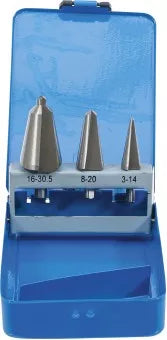 Cone Cutter Set HSS 3 Sizes 3 pcs.