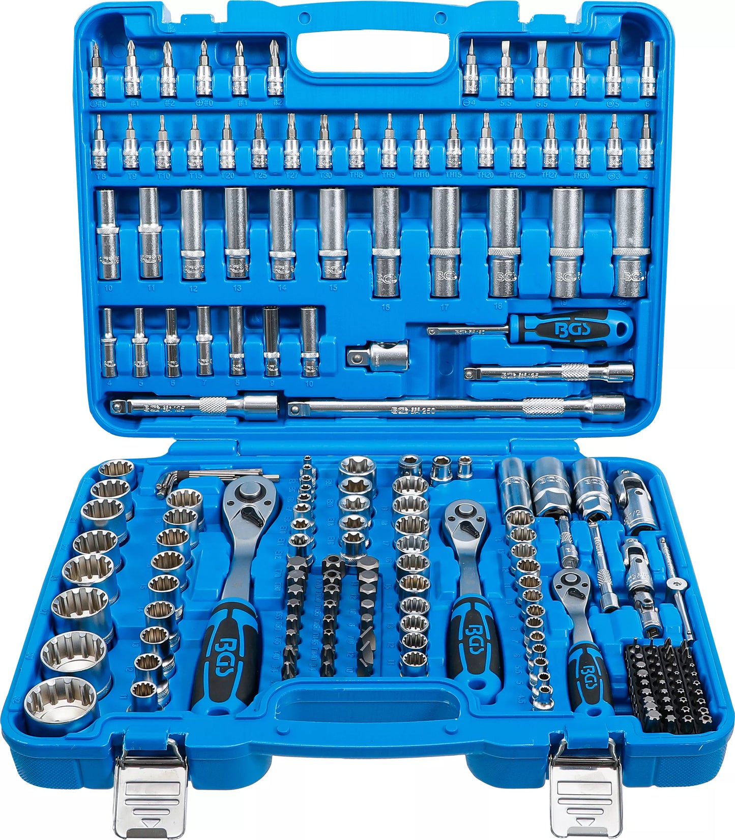 Socket Set Gear Lock 1/4 3/8 1/2 192 pcs.