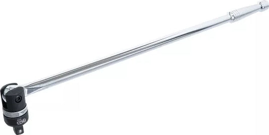 Flexible Handle with reversible Ratchet external square 12.5 mm (1/2"), 620 mm