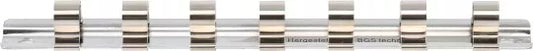 Socket Rail with 7 Clips 10 mm (3/8")