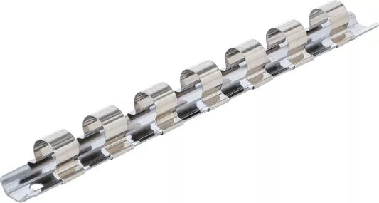 Socket Rail with 7 Clips 12.5 mm (1/2")