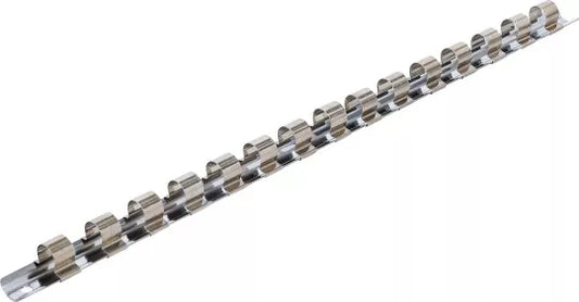 Socket Rail with 15 Clips 12.5 mm (1/2")