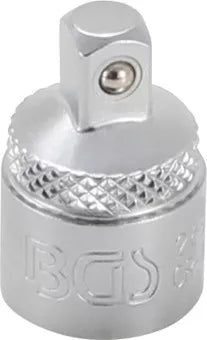 Socket Adaptor internal square 10 mm (3/8") - external square 6.3 mm (1/4")