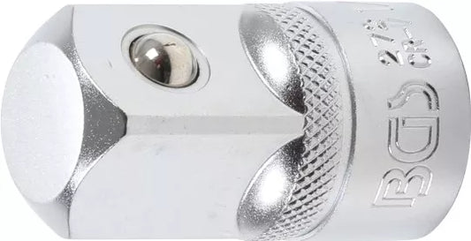 Socket Adaptor internal square 12.5 mm (1/2") - external square 20 mm (3/4")