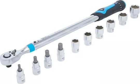 Torque Wrench Set 12.5 mm (1/2") 40 - 200 Nm 11 pcs.