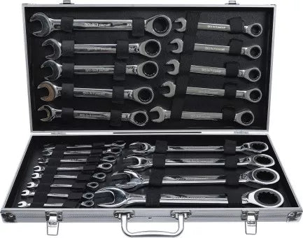 Ratchet Combination Wrench Set 6 - 32 mm 22 pcs.