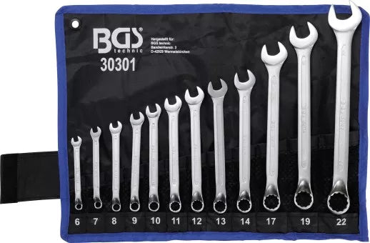 Combination Spanner Set offset 6 - 22 mm 12 pcs.
