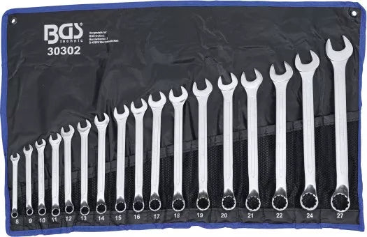 Combination Spanner Set offset 8 - 27 mm 17 pcs.