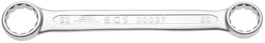 Double Ring Spanner extra flat 20 x 22 mm