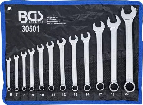Combination Spanner Set 6 - 22 mm 12 pcs.
