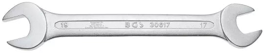 Double Open End Spanner 17 x 19 mm