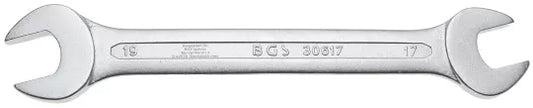 Double Open End Spanner 17 x 19 mm