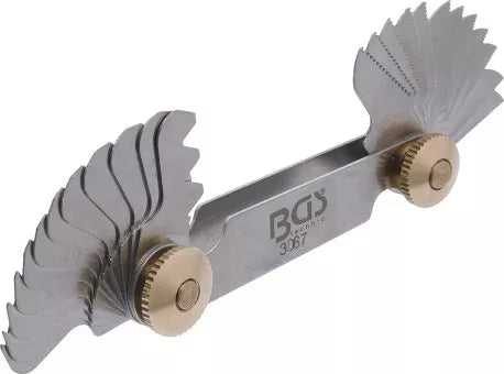Screwpitch Gauge 24 Blades Metric 0.25 - 6.00 mm