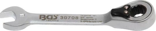Ratchet Combination Wrench short reversible 8 mm