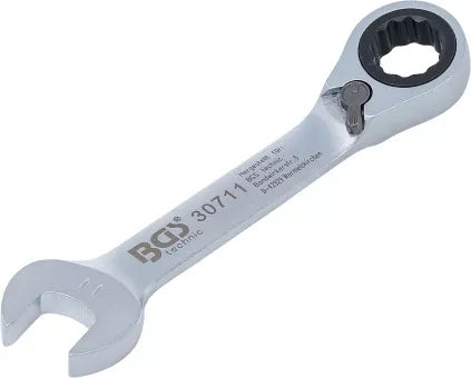 Ratchet Combination Wrench short reversible 11 mm
