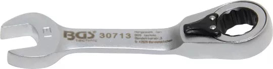 Ratchet Combination Wrench short reversible 13 mm