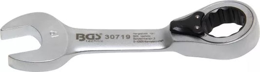 Ratchet Combination Wrench short reversible 19 mm