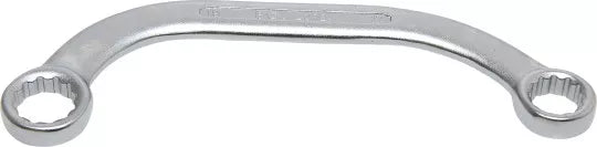 C-Type Double Ring Spanner, 12-point 17 x 19 mm