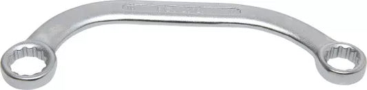 C-Type Double Ring Spanner, 12-point 17 x 19 mm