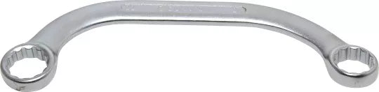 C-Type Double Ring Spanner, 12-point 21 x 22 mm