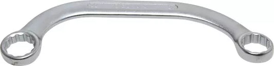 C-Type Double Ring Spanner, 12-point 21 x 22 mm