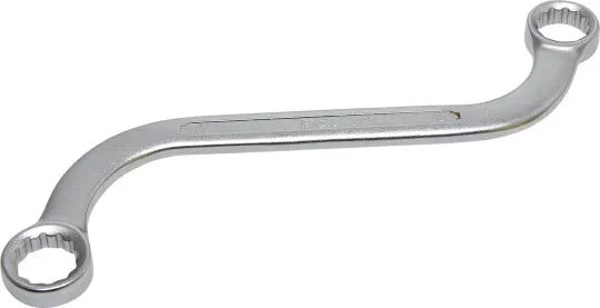 S-Type Double Ring Spanner, 12-point 16 x 17 mm