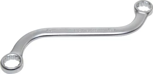 S-Type Double Ring Spanner, 12-point 18 x 19 mm